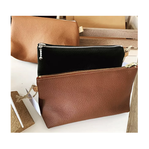 CLUTCH tilbehrspung  L - Mrk brun